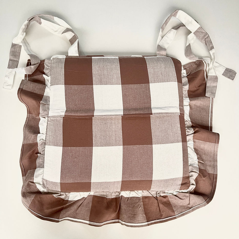 サムネイル： シートクッションカバー Brown