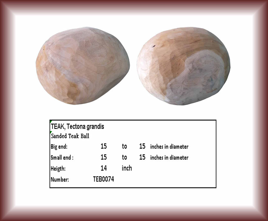 Teak Wood Ball