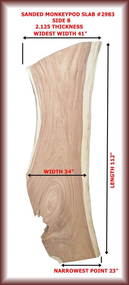 Monkeypod Slab