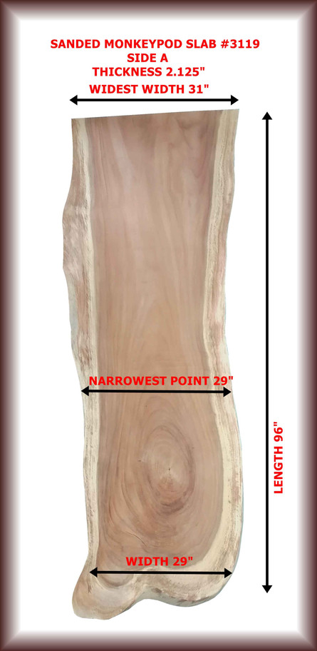 Monkeypod Slab