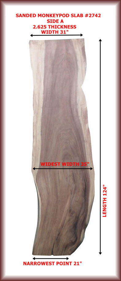 Monkeypod Slab