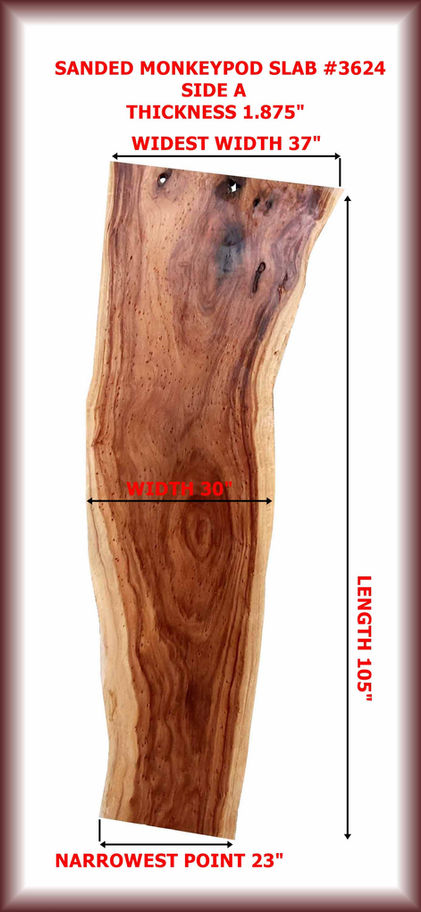 Monkeypod Slab