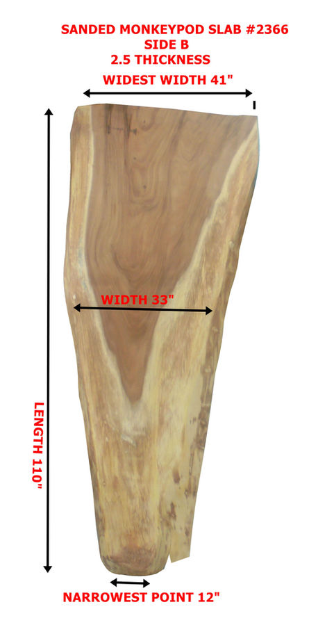 Monkeypod Slab