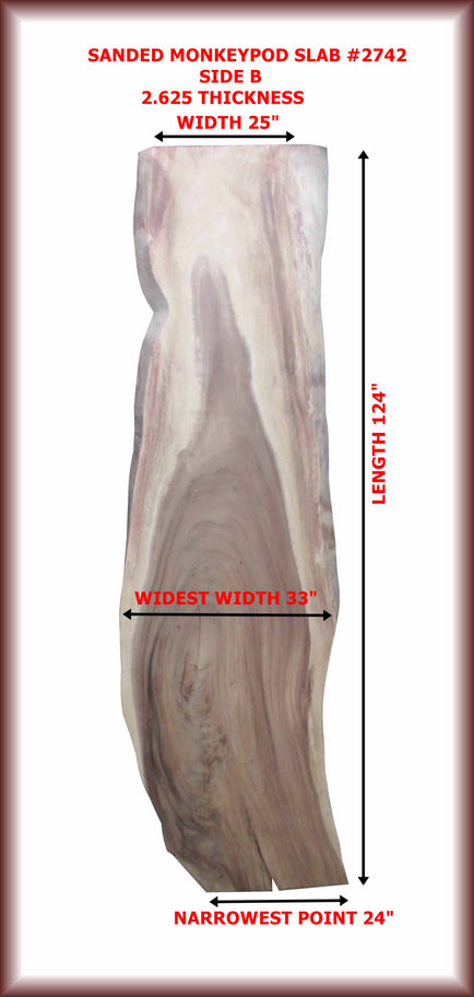 Monkeypod Slab