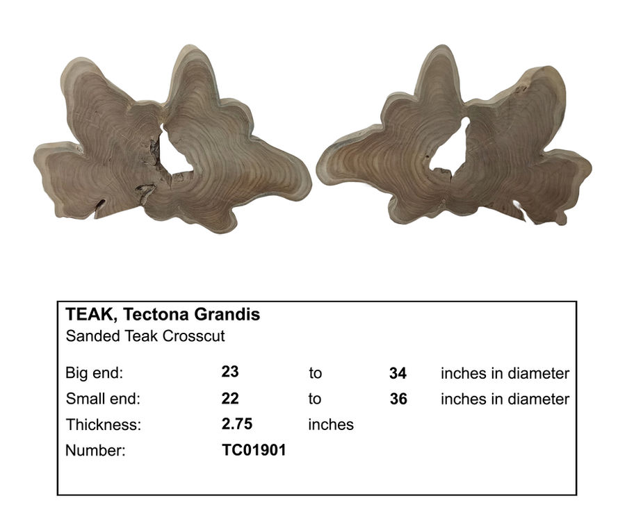 Teak Crosscut