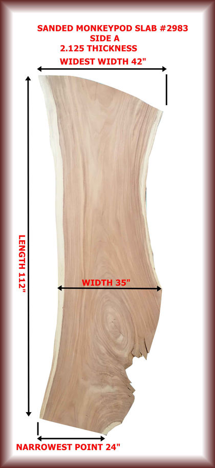 Monkeypod Slab