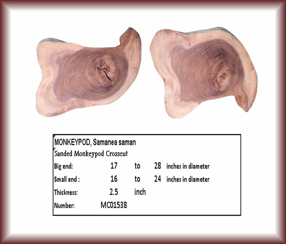 Monkeypod Crosscut