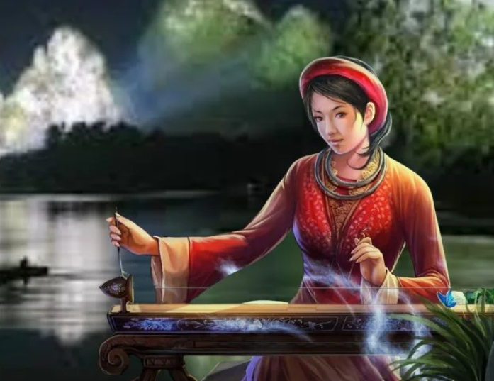 THƠ-TIẾNG ĐÀN BẦU TRONG ĐÊM MƯA.