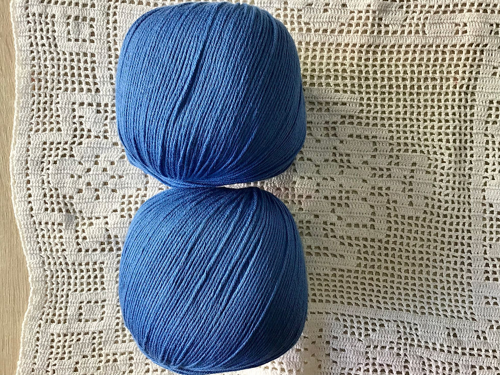 Miniatura: Cotton Soft de Valeria Lanas (azules  y verdes)