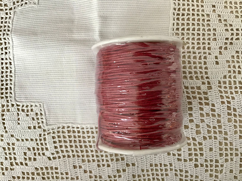 Miniatura: Cordón encerado