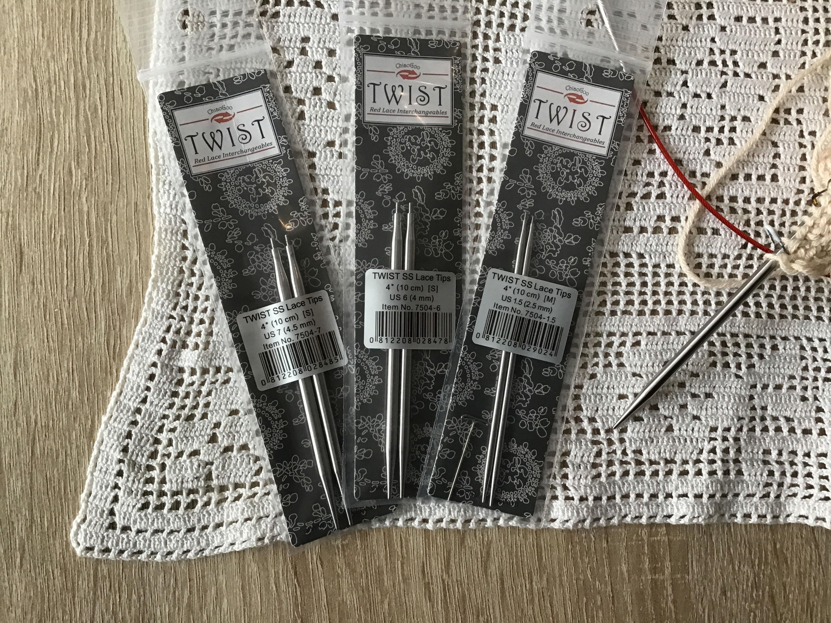 Twist Lace 10 cm de ChiaoGoo