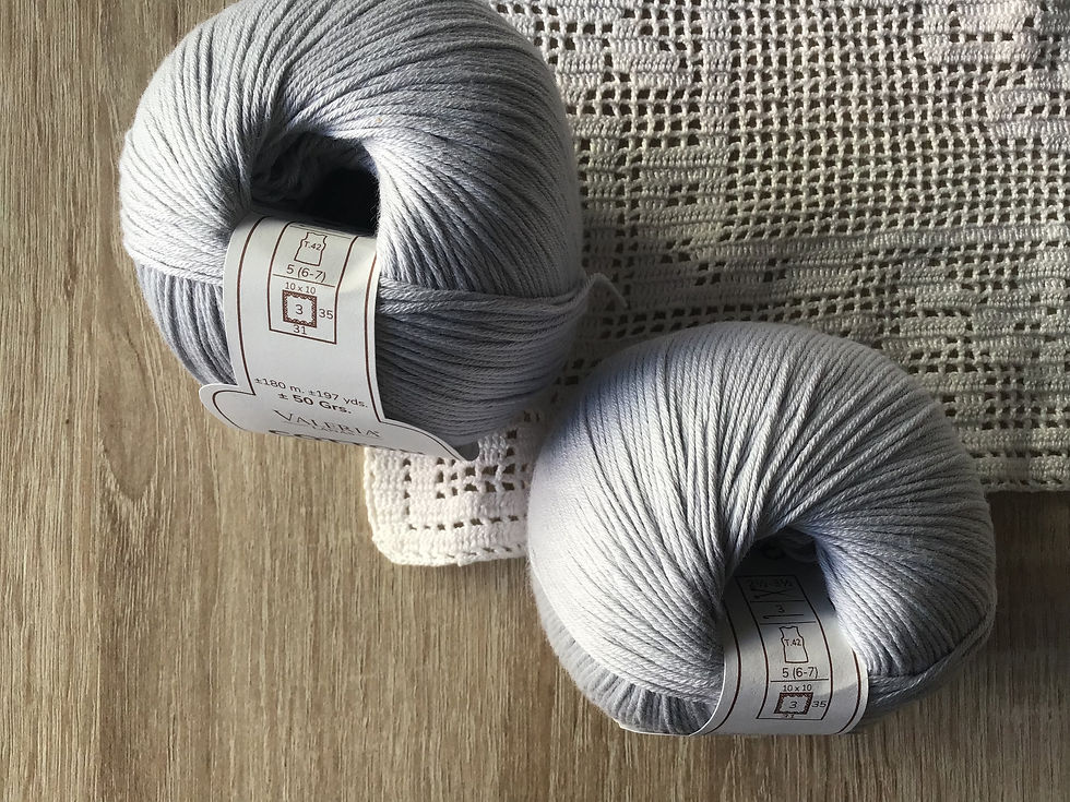 Miniatura: Cotton Soft de Valeria Lanas (azules  y verdes)