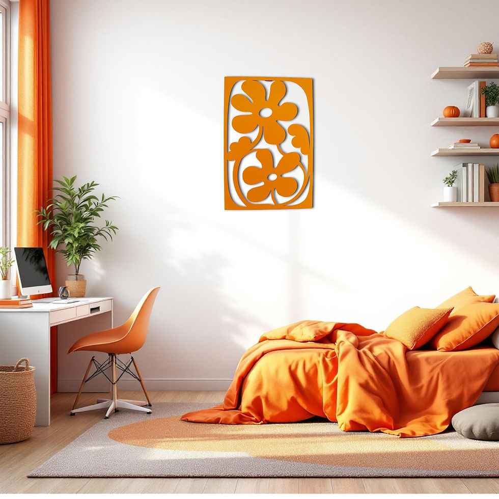 Küçük resim: Neşeli Çiçekler 40x60 Tablo NÇ202T