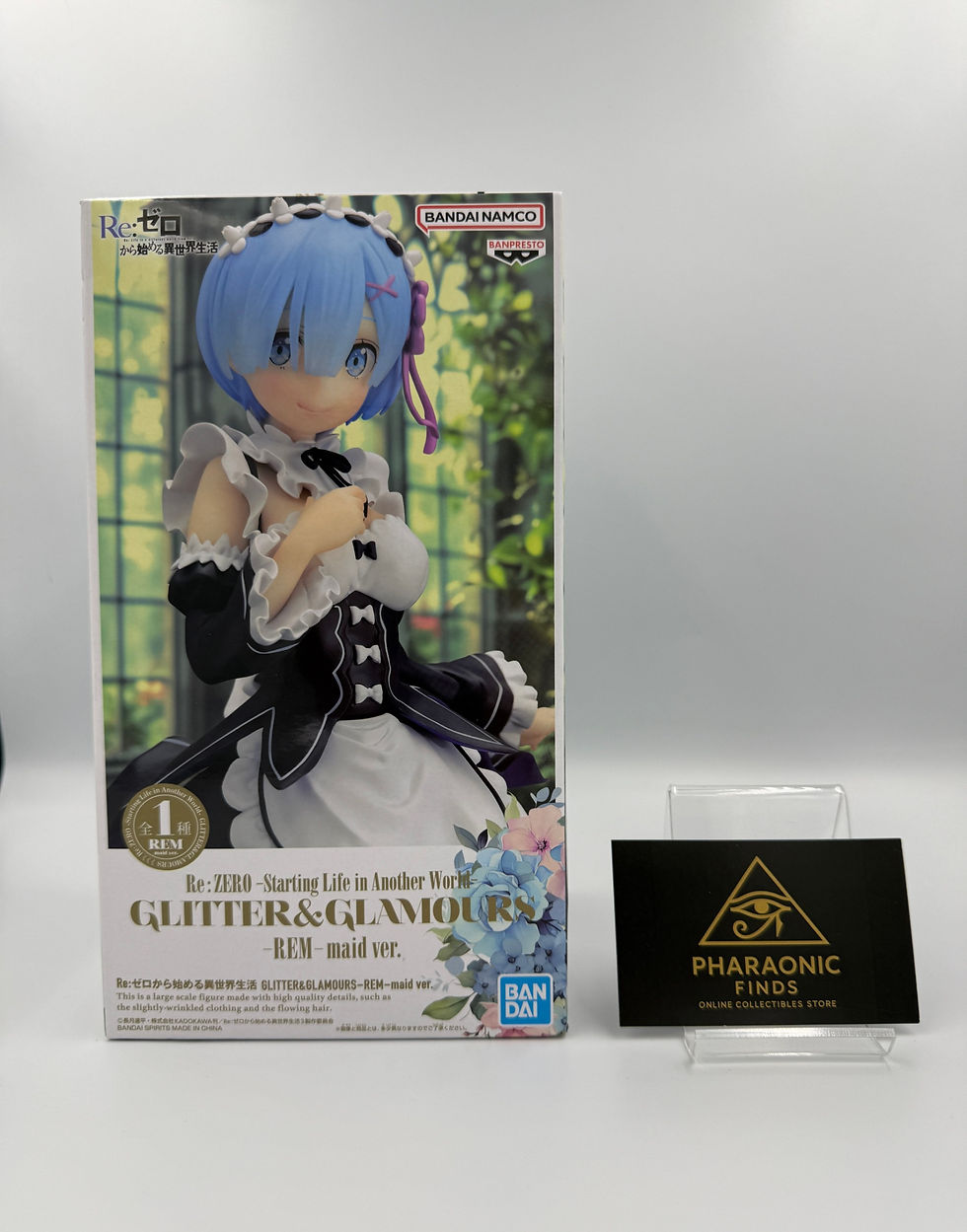 Re Zero Rem Maid Version anime figure sealed in box Pharaonic Finds