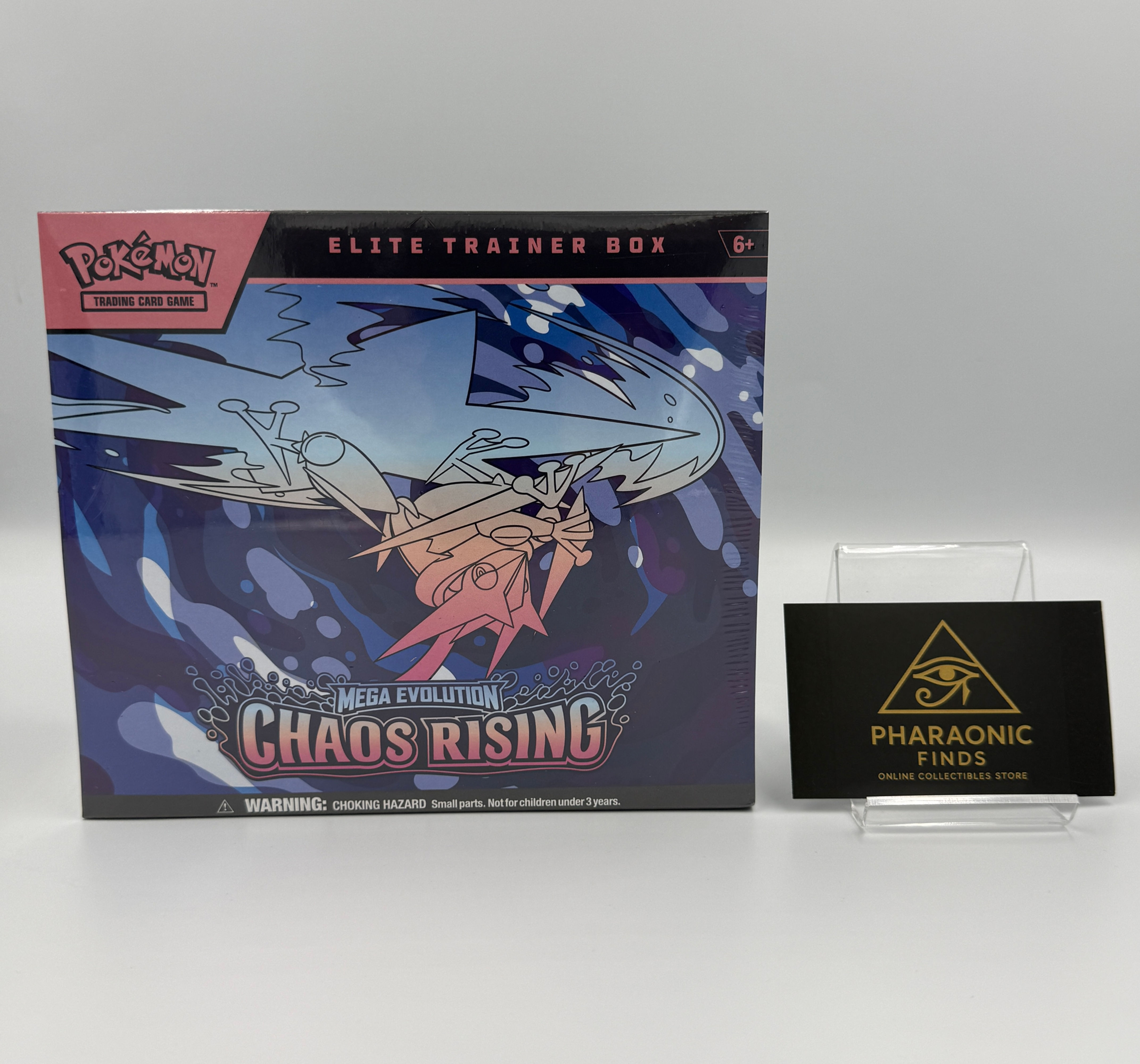 Pokémon TCG Chaos Rising Elite Trainer Box sealed Australia Pharaonic Finds