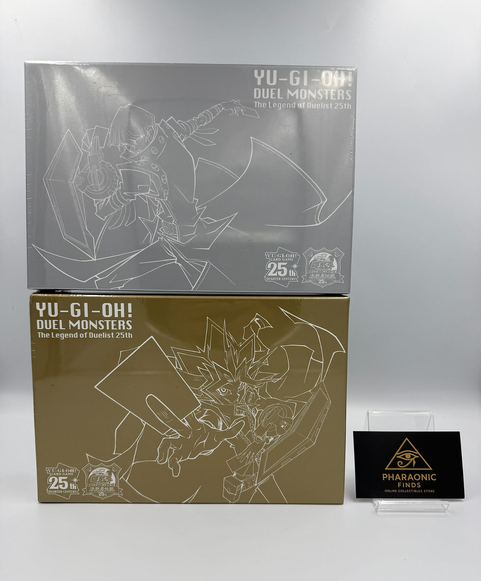 Yu-Gi-Oh Legend of Duelist 25th Anniversary Souvenir Box Set Yami Yugi Kaiba Tokyo Dome sealed Pharaonic Finds