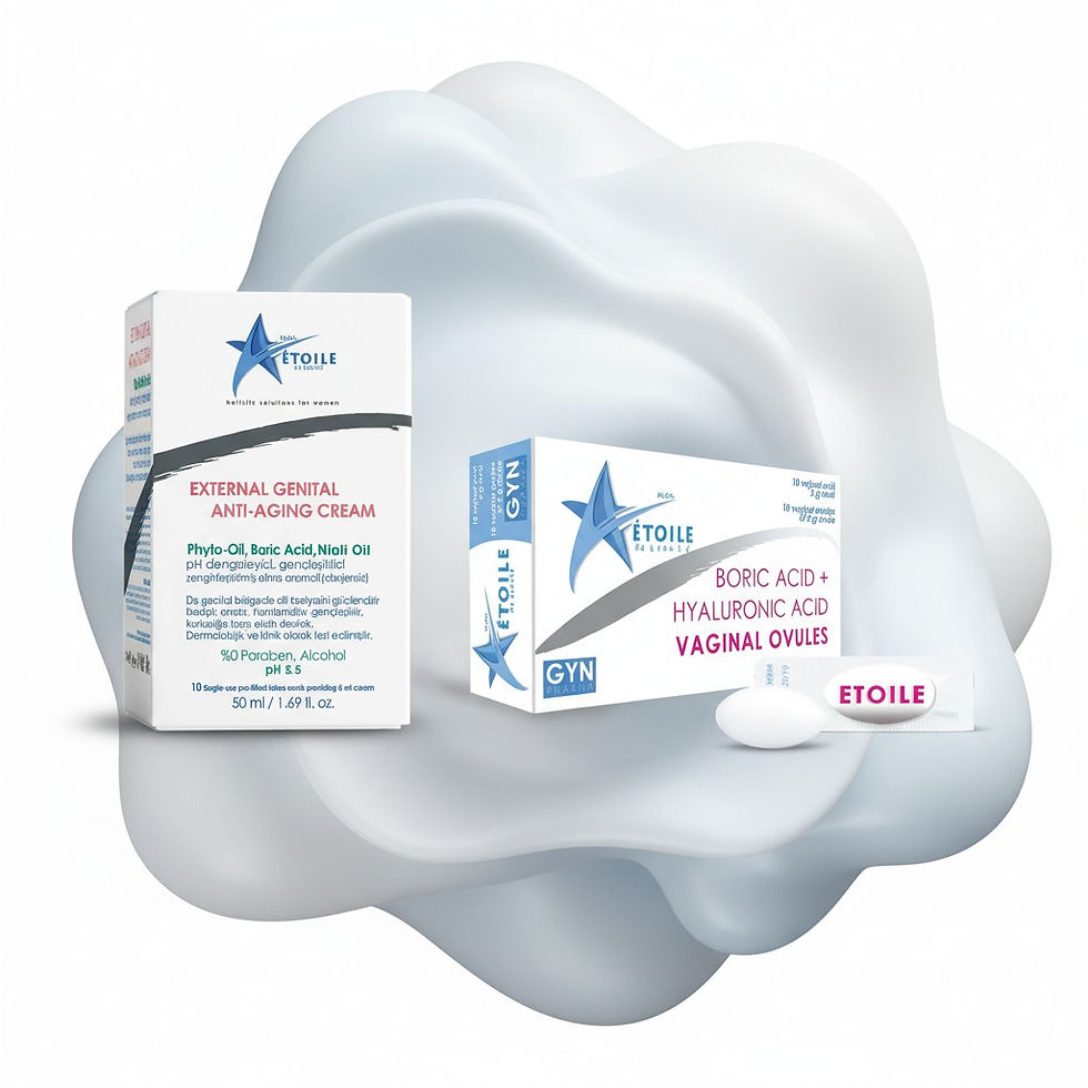 Thumbnail: 2'li SET - EX. GENITAL ANTI-AGING KREM +VAGINAL OVUL 300MG BA+HA