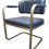 Thumbnail: Retro Dining Chair, Steel Frame