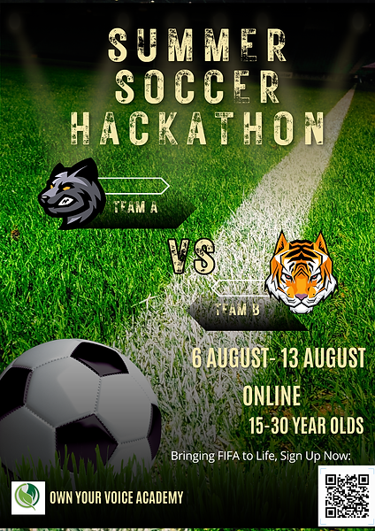 Green And Black Modern Football Match Flyer.png