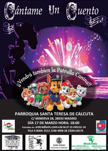 Cuentame un cuento y la Patrulla Canina