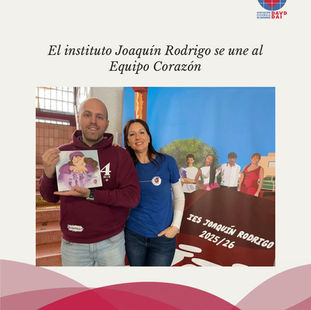 EL IES JOAQUÍN RODRIGO SE SUMA AL EQUIPO CORAZÓN