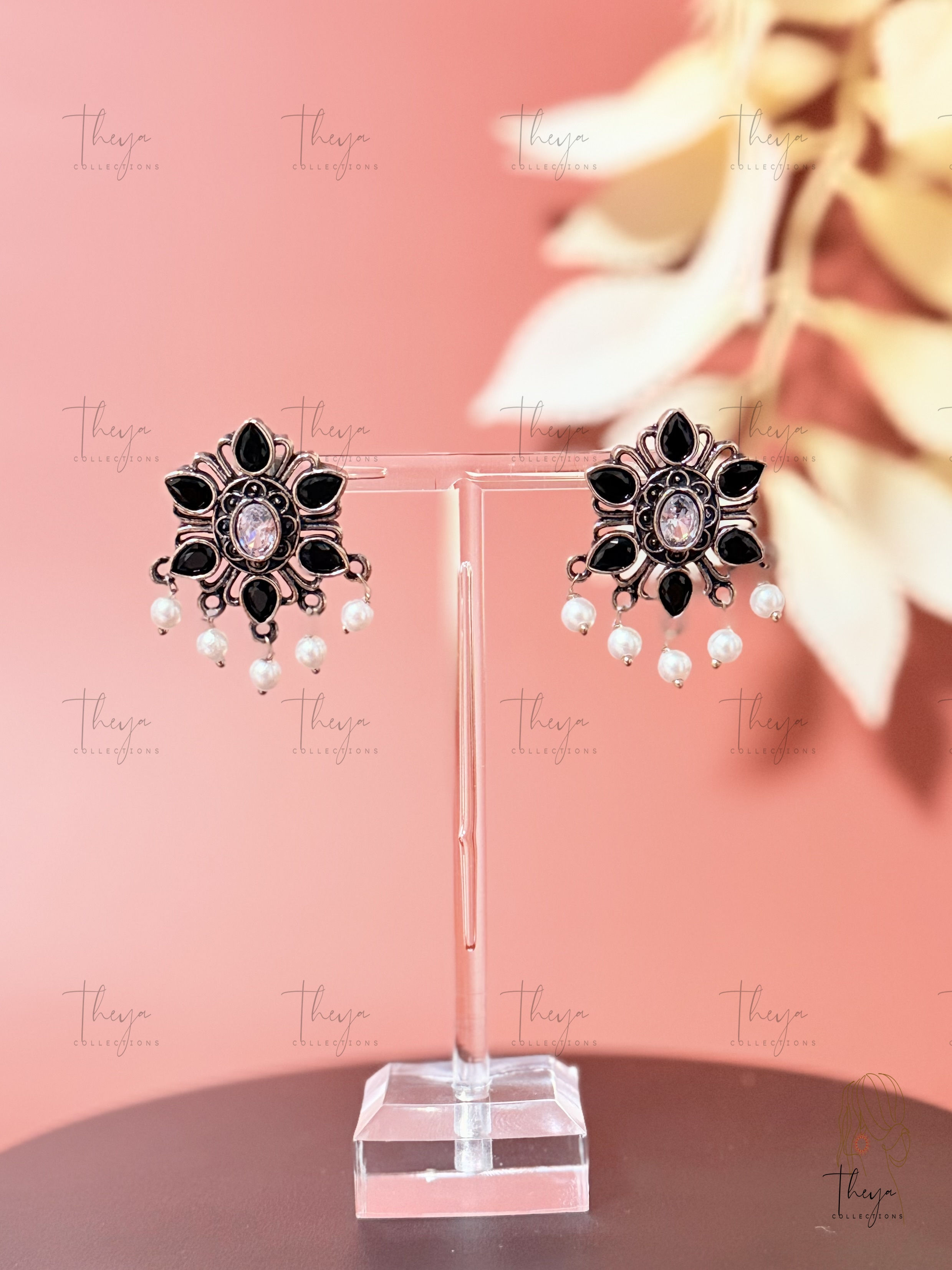 Chandrika Studs - Stone Studded Studs