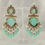 Thumbnail: Noor Parsi Drops - Intricate Elegance with Pearl Grace