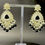 Thumbnail: Manjari Triya - Petal Framed Kundan Danglers