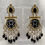 Thumbnail: Noor Parsi Drops - Intricate Elegance with Pearl Grace