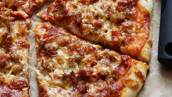 (14") Cheesy Meaty