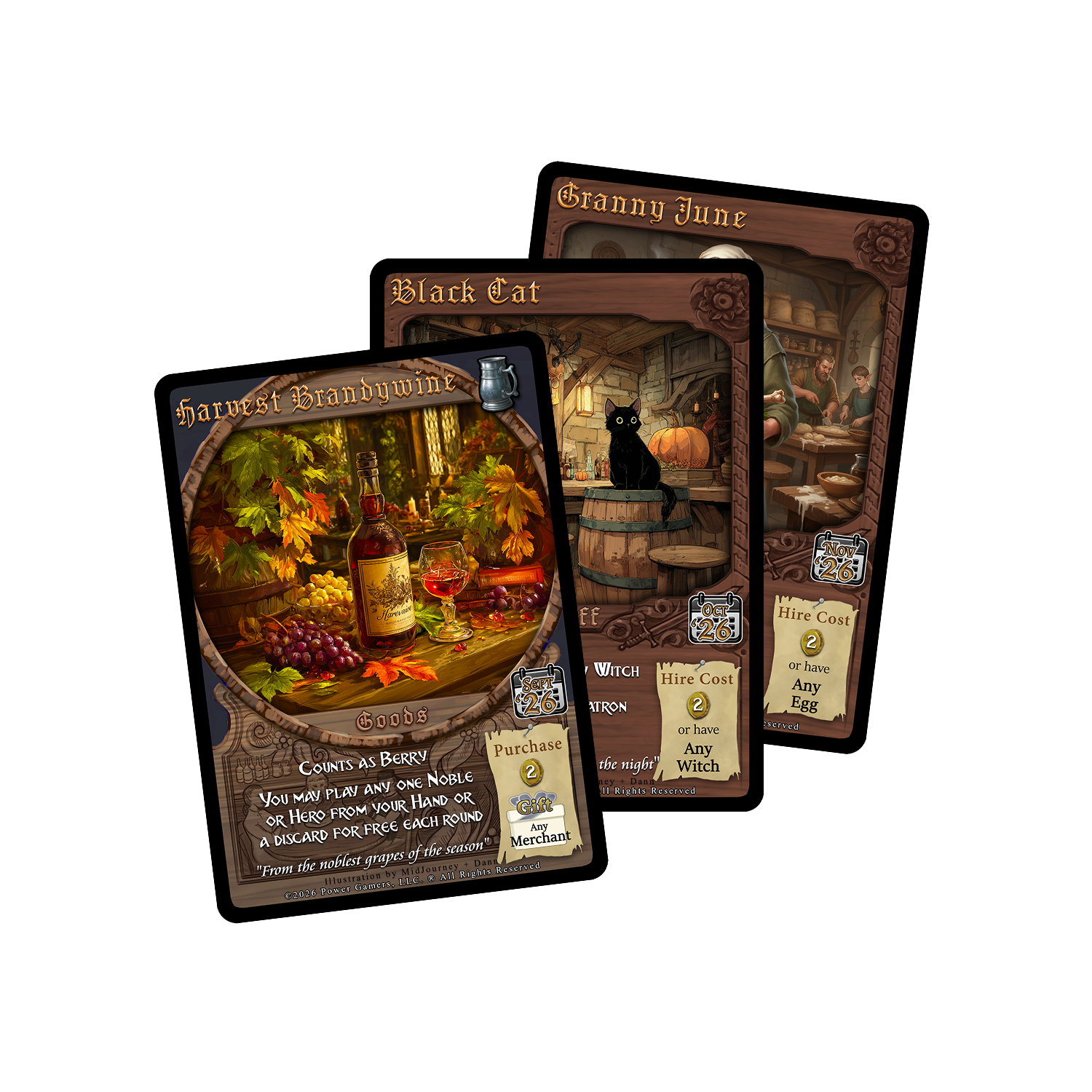 Tavern Masters: Card of the Month (Year 1)
