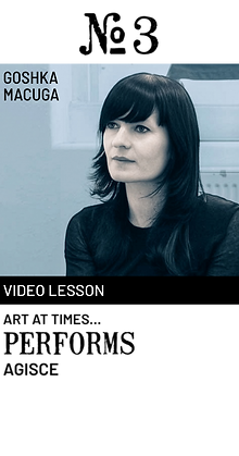 Art at times PERFORMS