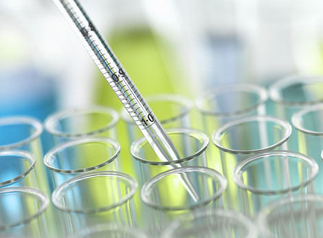 Pipette Inserted Into Test Tube