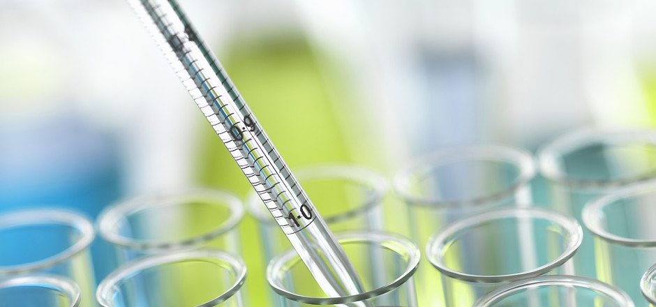 Pipette Inserted Into Test Tube