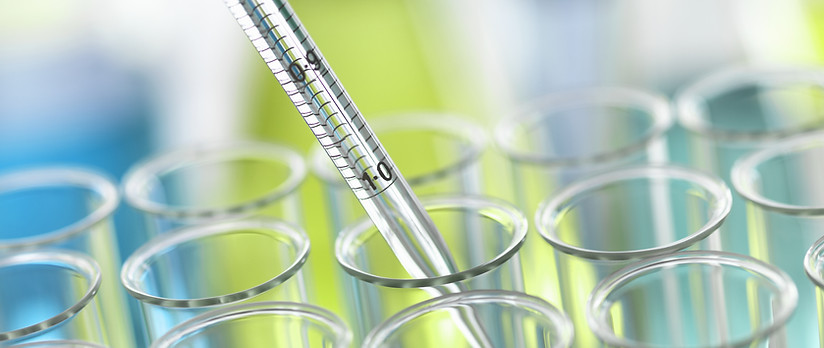 Pipette Inserted Into Test Tube