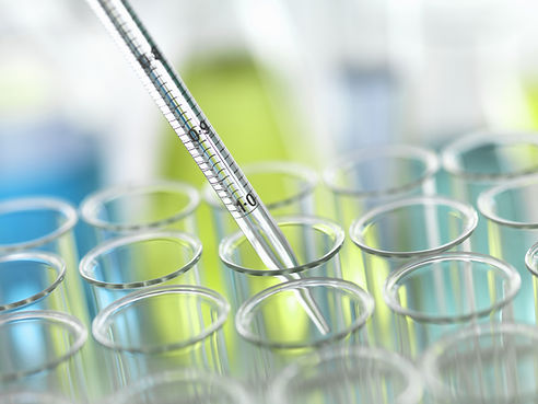 Pipette Inserted Into Test Tube