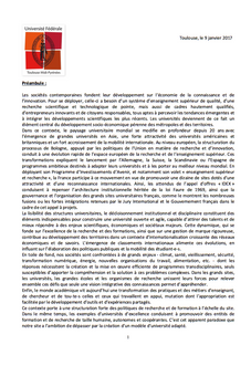 Feuille de route de la Fusion