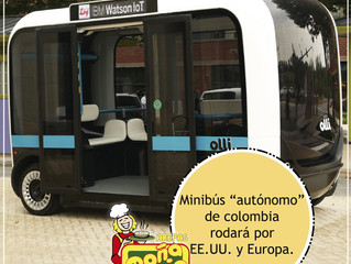 El minibús que se comunica con sus pasajeros.