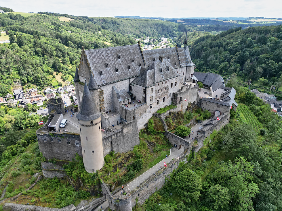22 juli - Luxemburg - Vianden Castle