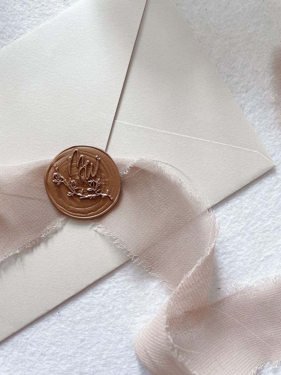 縮圖：[wild flower] CUSTOM WAX SEAL STAMP - 客製 封蠟章套裝 連英文書法設計