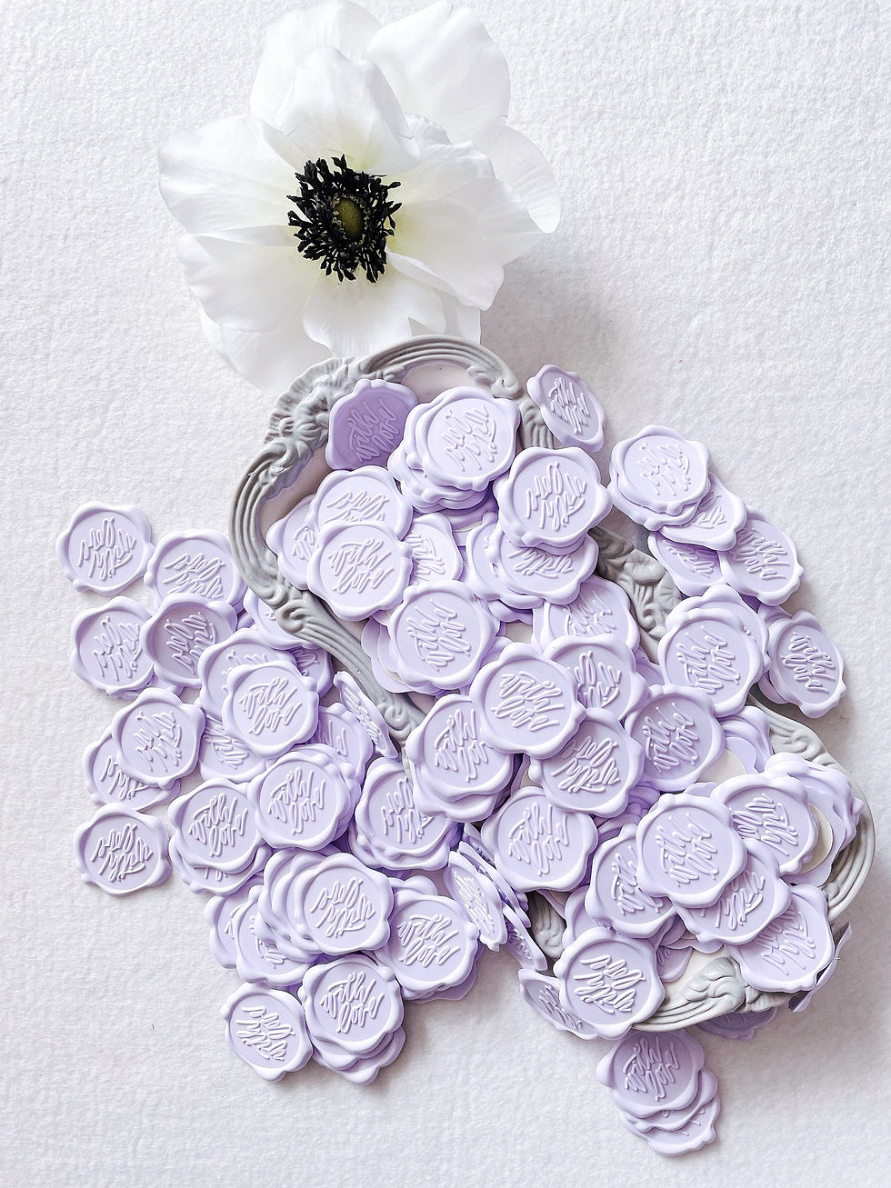 縮圖：[WITH LOVE] - WAX SEAL STAMP  COLLECTION + 50'S WAX BEADS