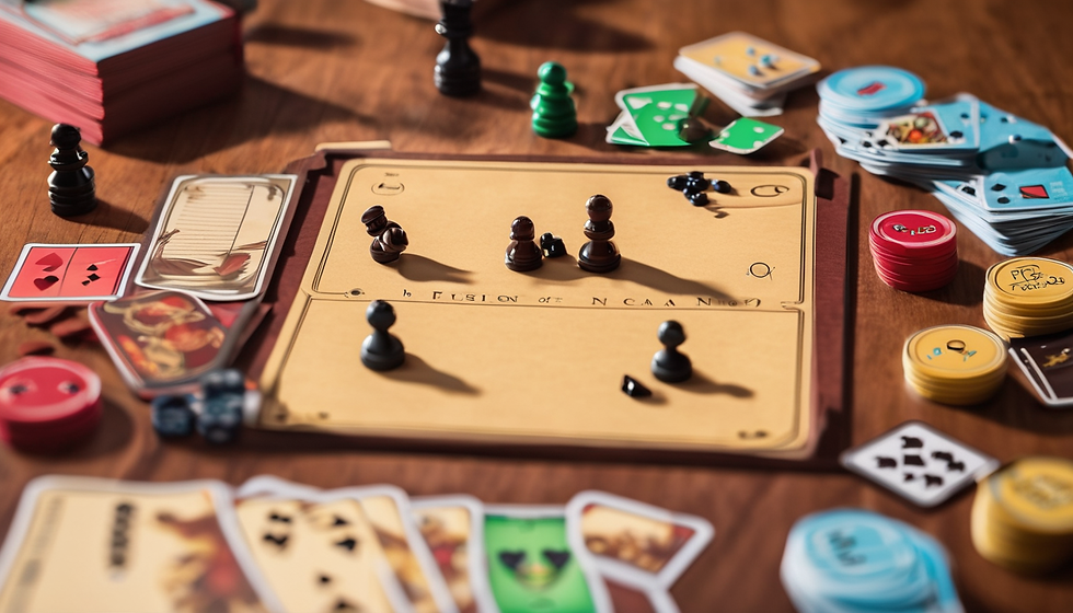 Fusion Board Game Battle Night