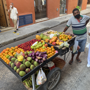 Cartagena Fruit Cart