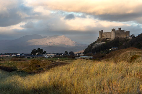 Harlech Castle in Wales