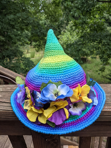 Truffle Top Witch Hat Crochet Pattern