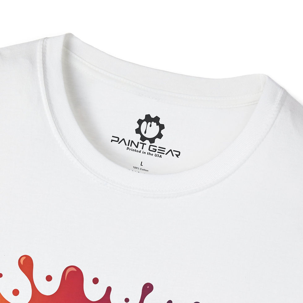 Thumbnail: Brush N' Bones - Unisex Softstyle T-Shirt 