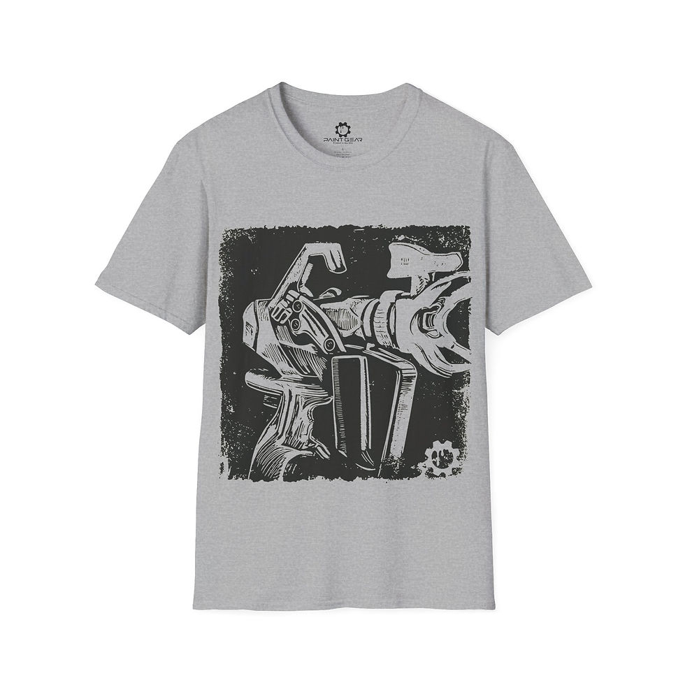 Thumbnail: Gun Art - Unisex Softstyle T-Shirt