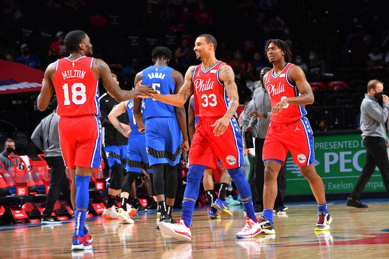 George Hill Shake Milton Tyrese Maxey