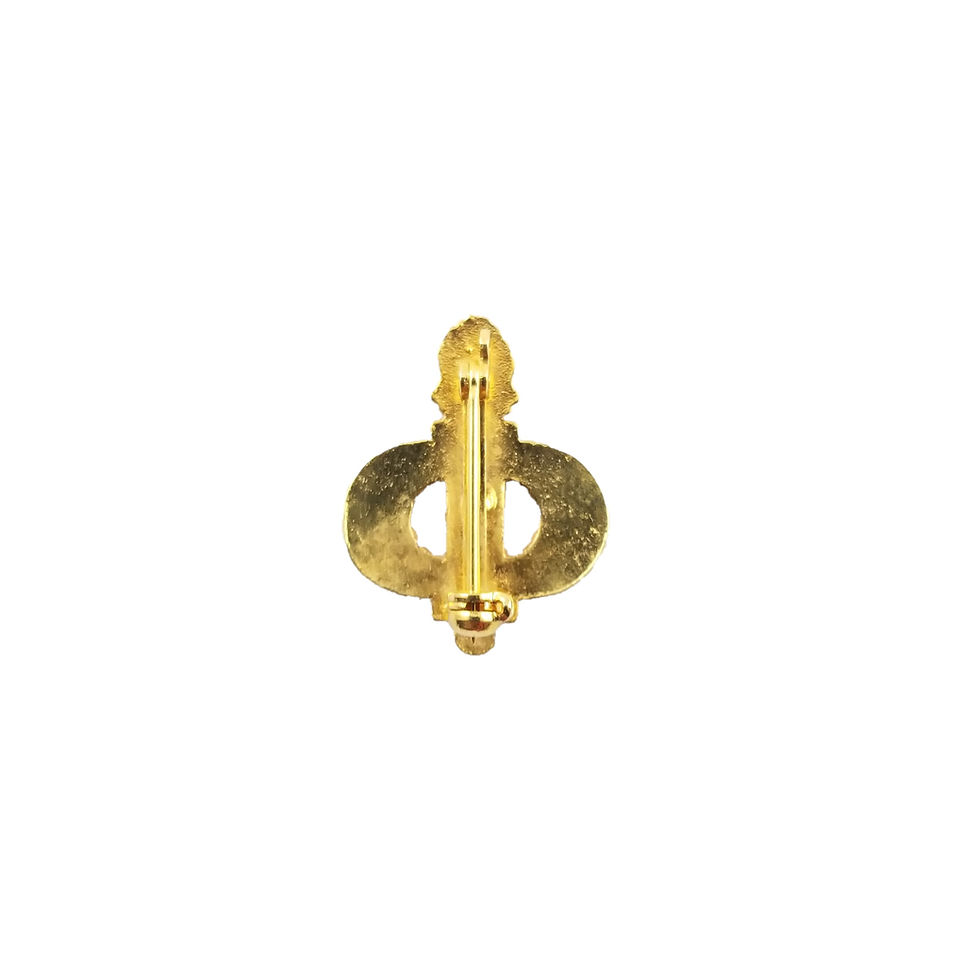 Thumbnail: Vintage Green Enamel Beta Sigma Phi Pin