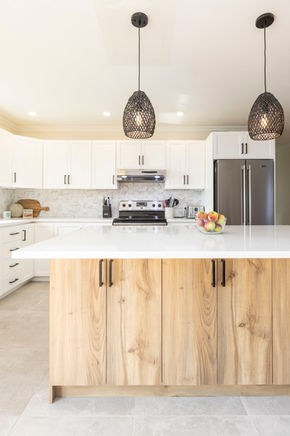 Cuisine lumineuse et moderne